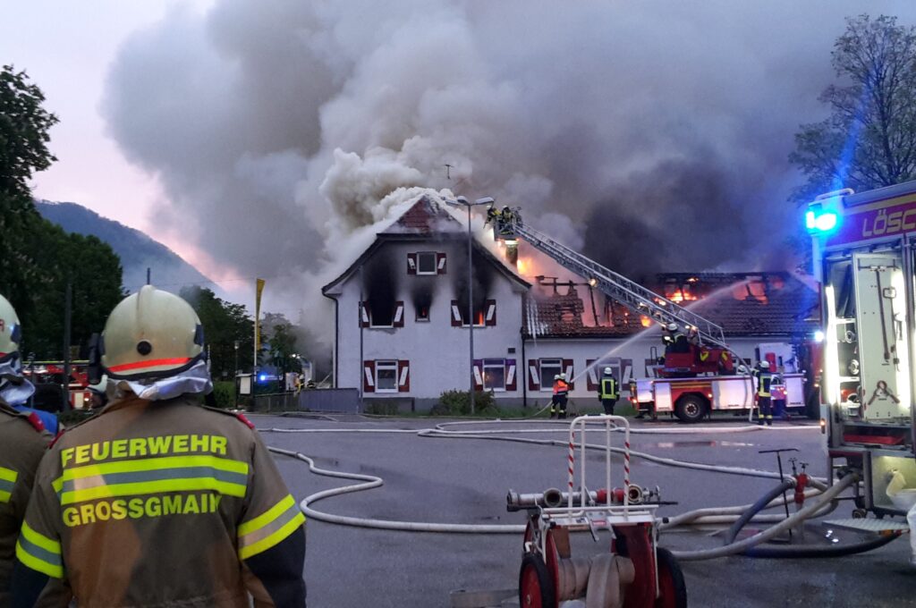 Großbrand Schießstatt