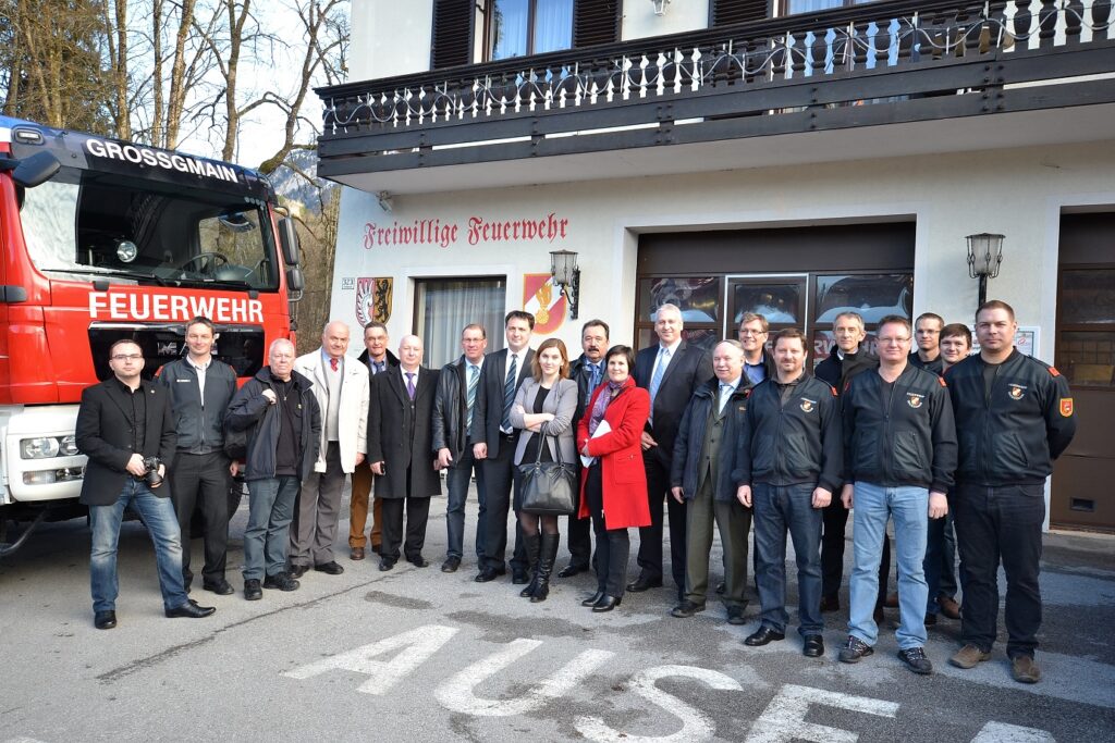 CTIF – Abordnung zu Besuch im Feuerwehrhaus