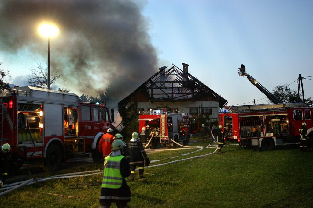 Großbrand am Kugel­statter­hof