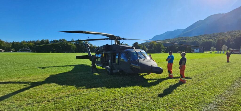 Samstag, 20.09.2025, / Waldbrandübung des Bezirkes in Großgmain (..)